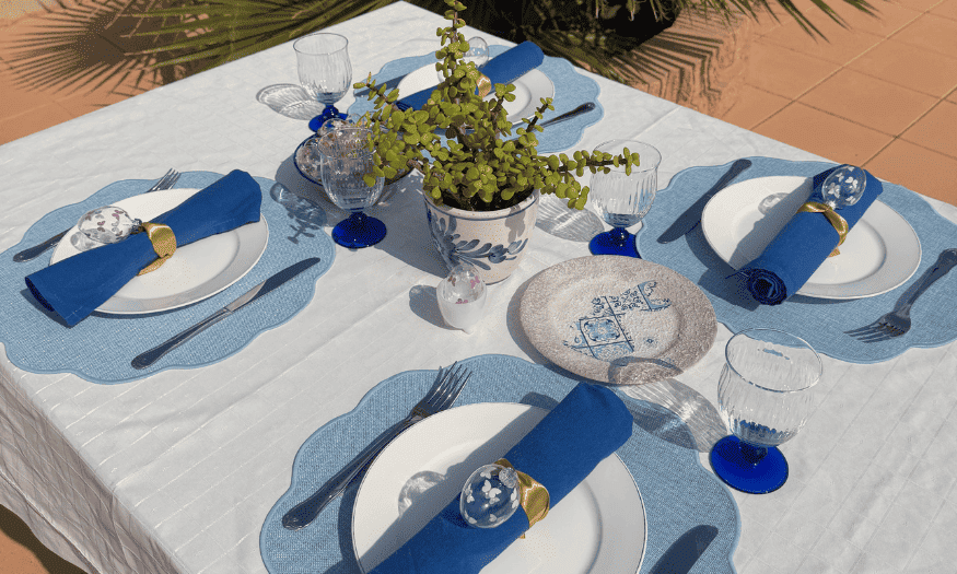 Ideas para decorar una mesa de pascua elegante y primaveral - Inspiración ALM