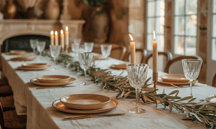 El arte de recibir invitados con una mesa bonita