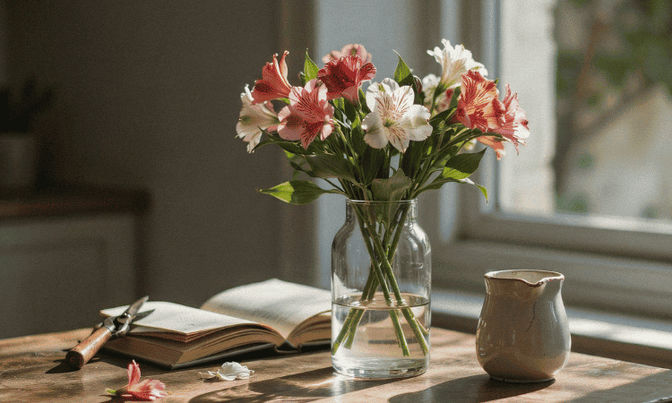 ALSTROEMERIA. La flor que más dura en un jarrón en verano
